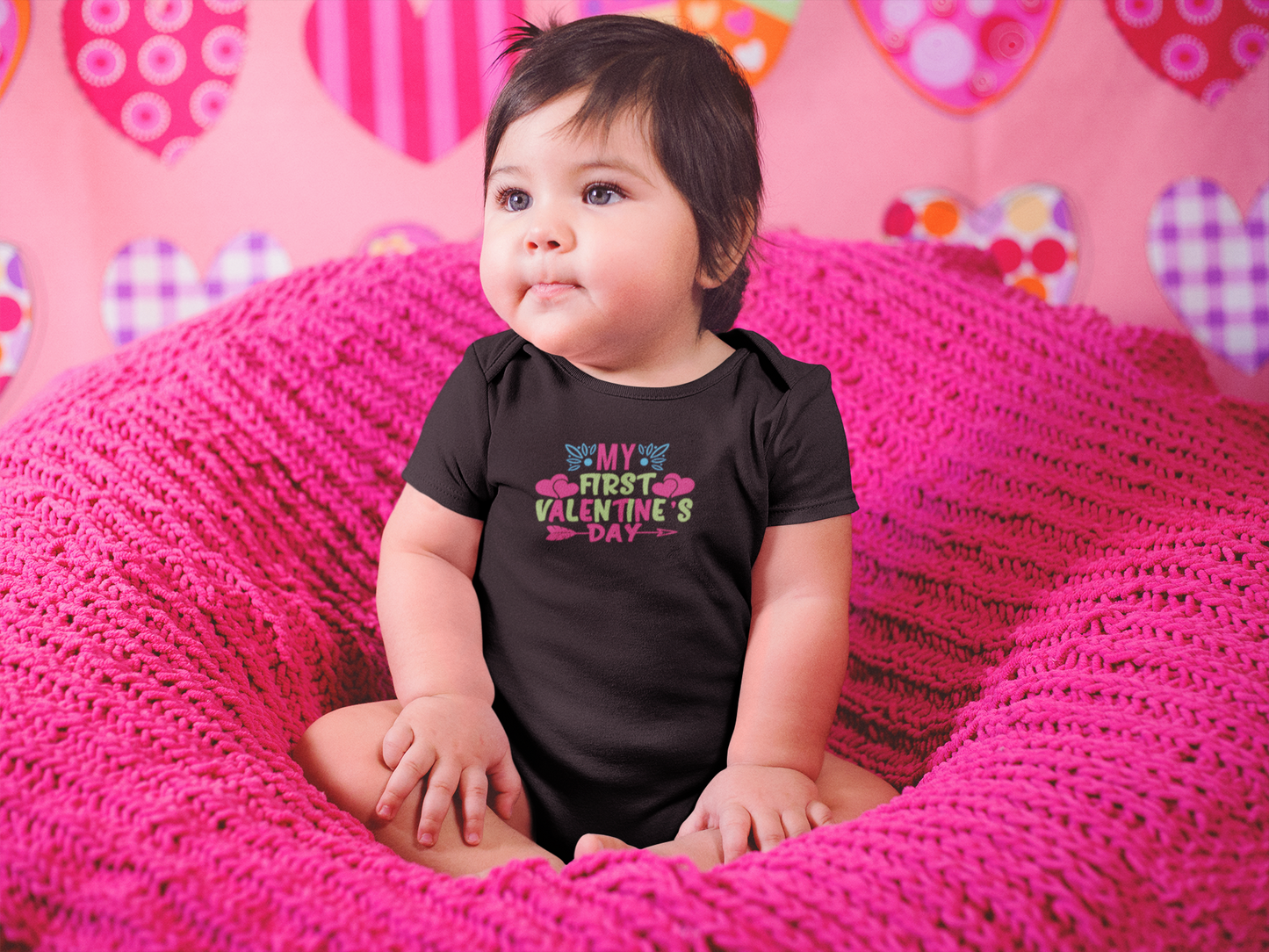 Baby's 1st Valentine Day Bodysuit