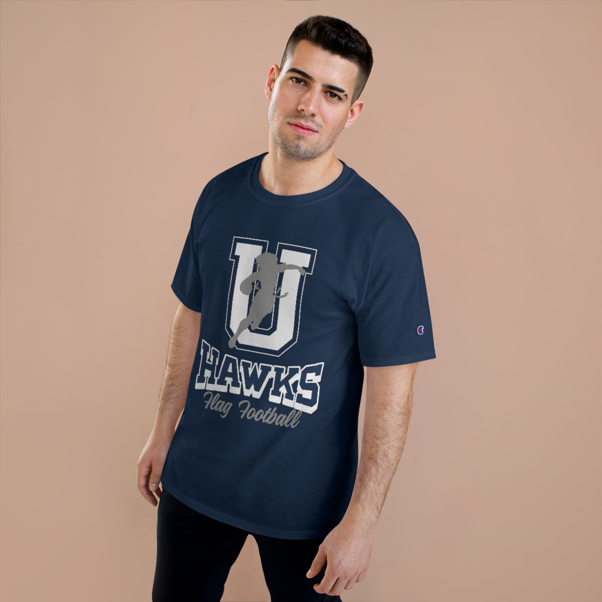 Urbana Ladies Flag Football Champion Brand Tee