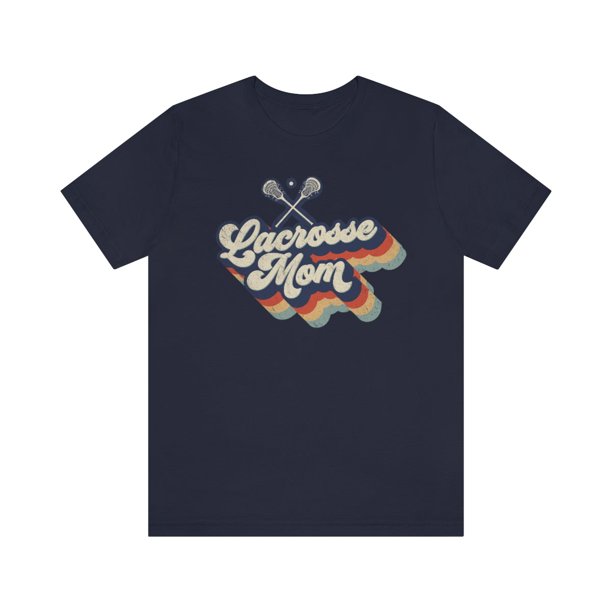 Retro Lacrosse Mom Tee