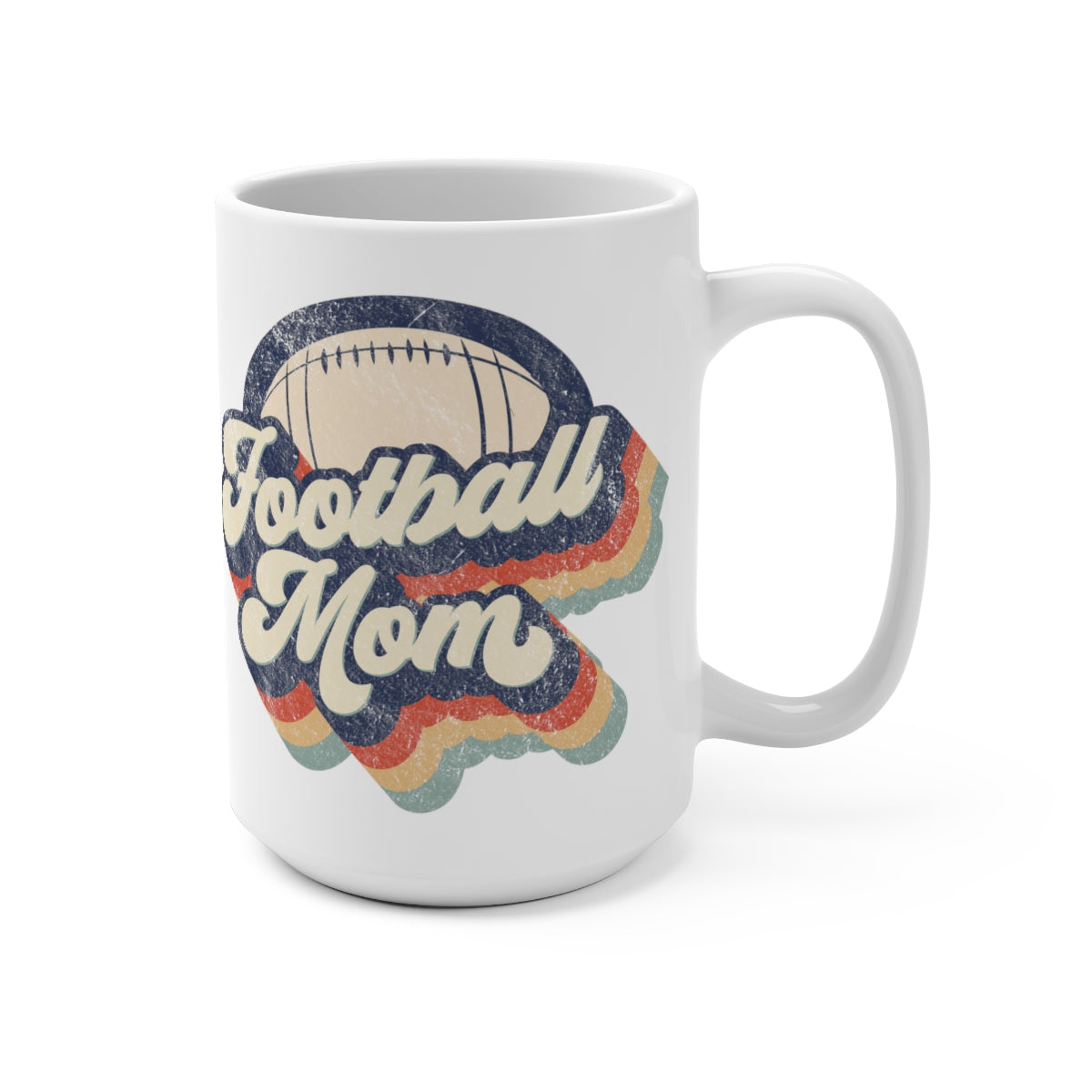 Football Mom Coffee Mug - 15oz.