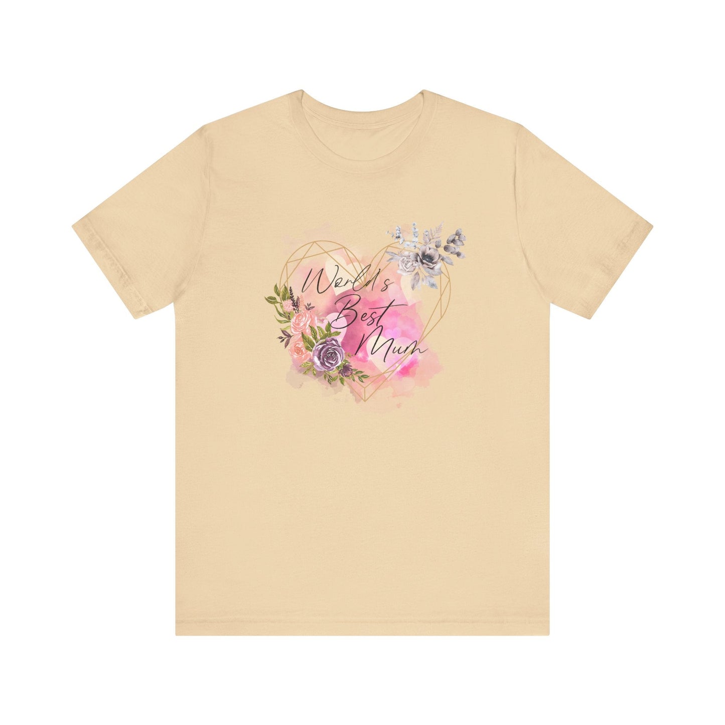 World's Best Mom Floral Shirt