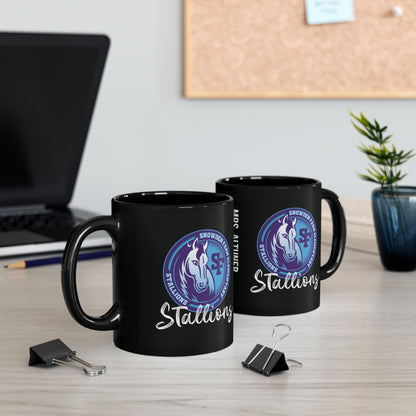 SFES | Personalized Stallions Black Mug (11oz or 15oz)