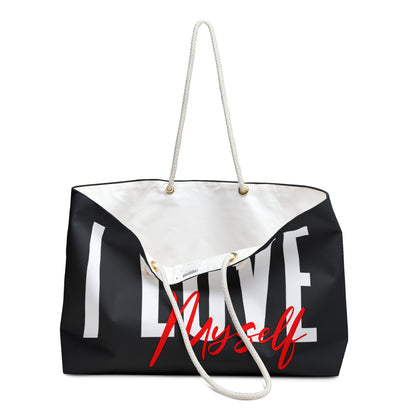 I Love Myself Weekender Bag