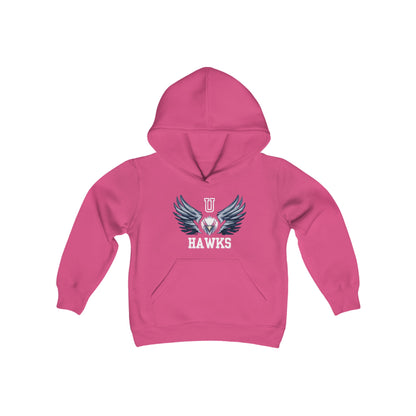 Hawks Youth Heavy Blend Hooded Sweatshirt