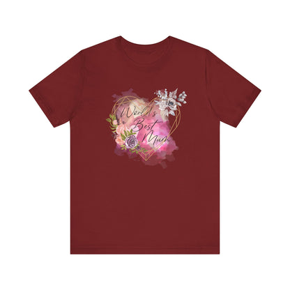 World's Best Mom Floral Shirt