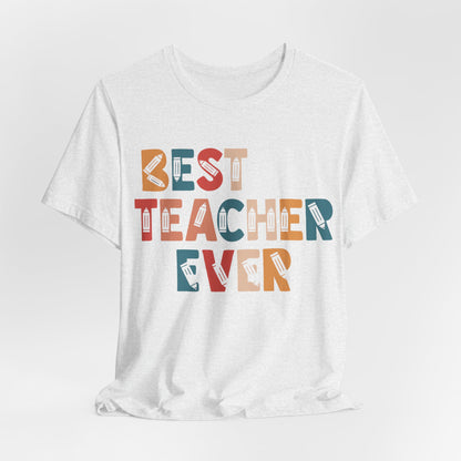 Retro Best Teacher Ever Tee