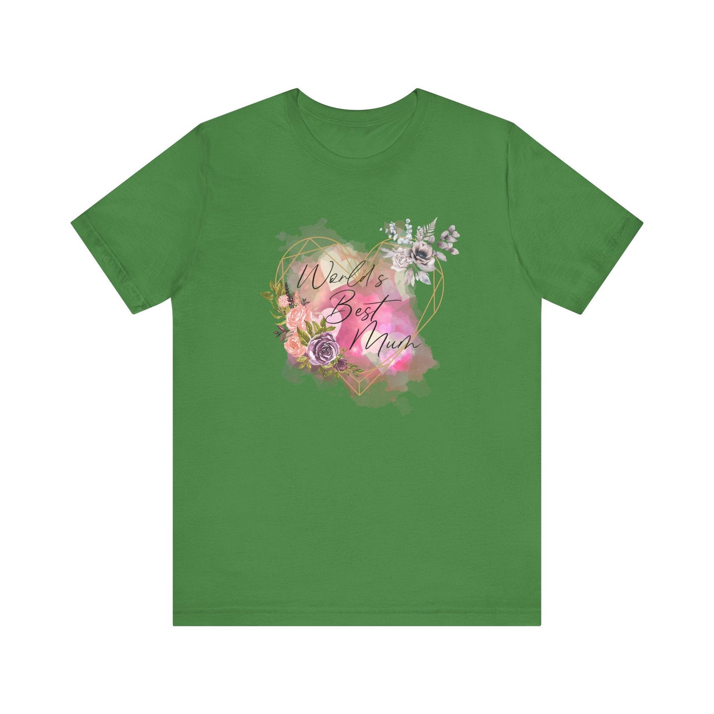 World's Best Mom Floral Shirt