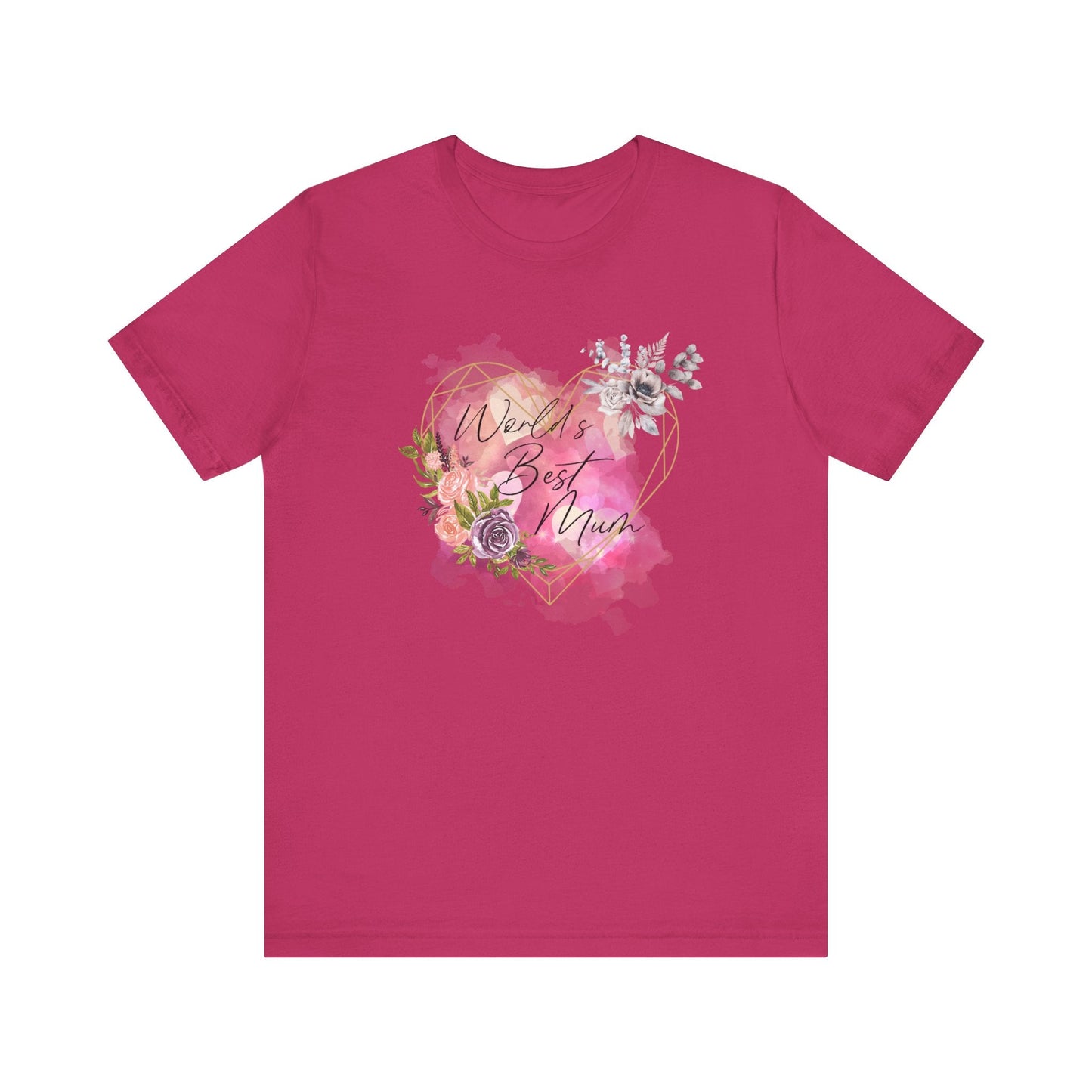 World's Best Mom Floral Shirt