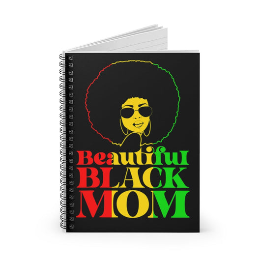 Beautiful Black Mom Notebook