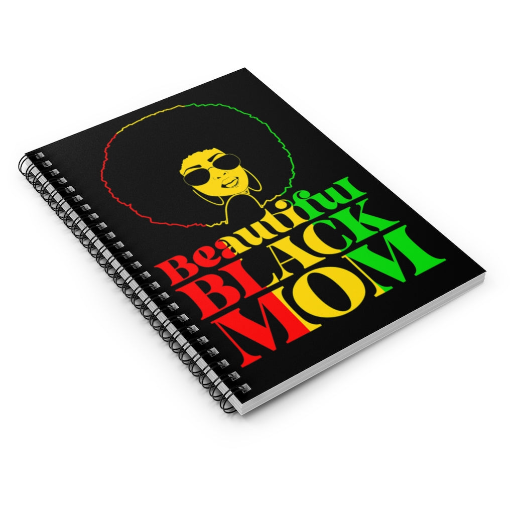 Beautiful Black Mom Notebook