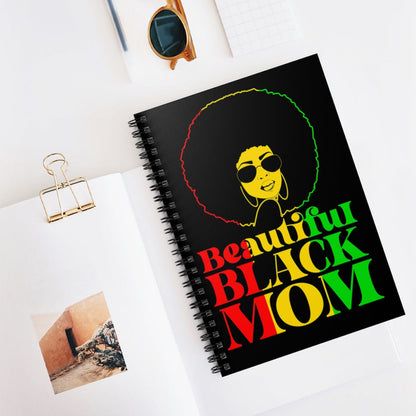 Beautiful Black Mom Notebook