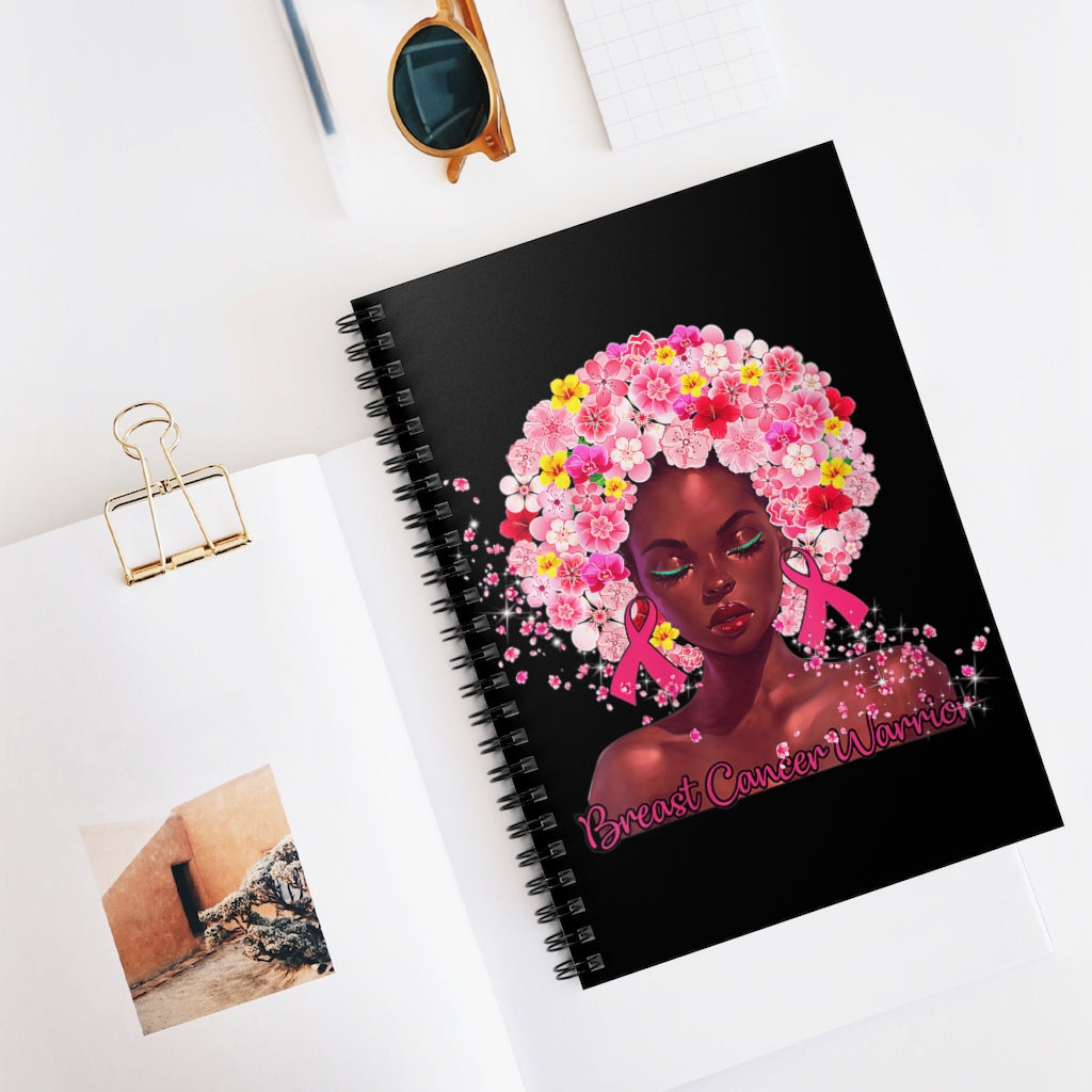 Breast Cancer Warrior Notebook