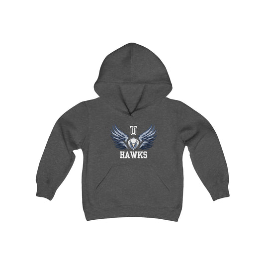 Hawks Youth Heavy Blend Hooded Sweatshirt