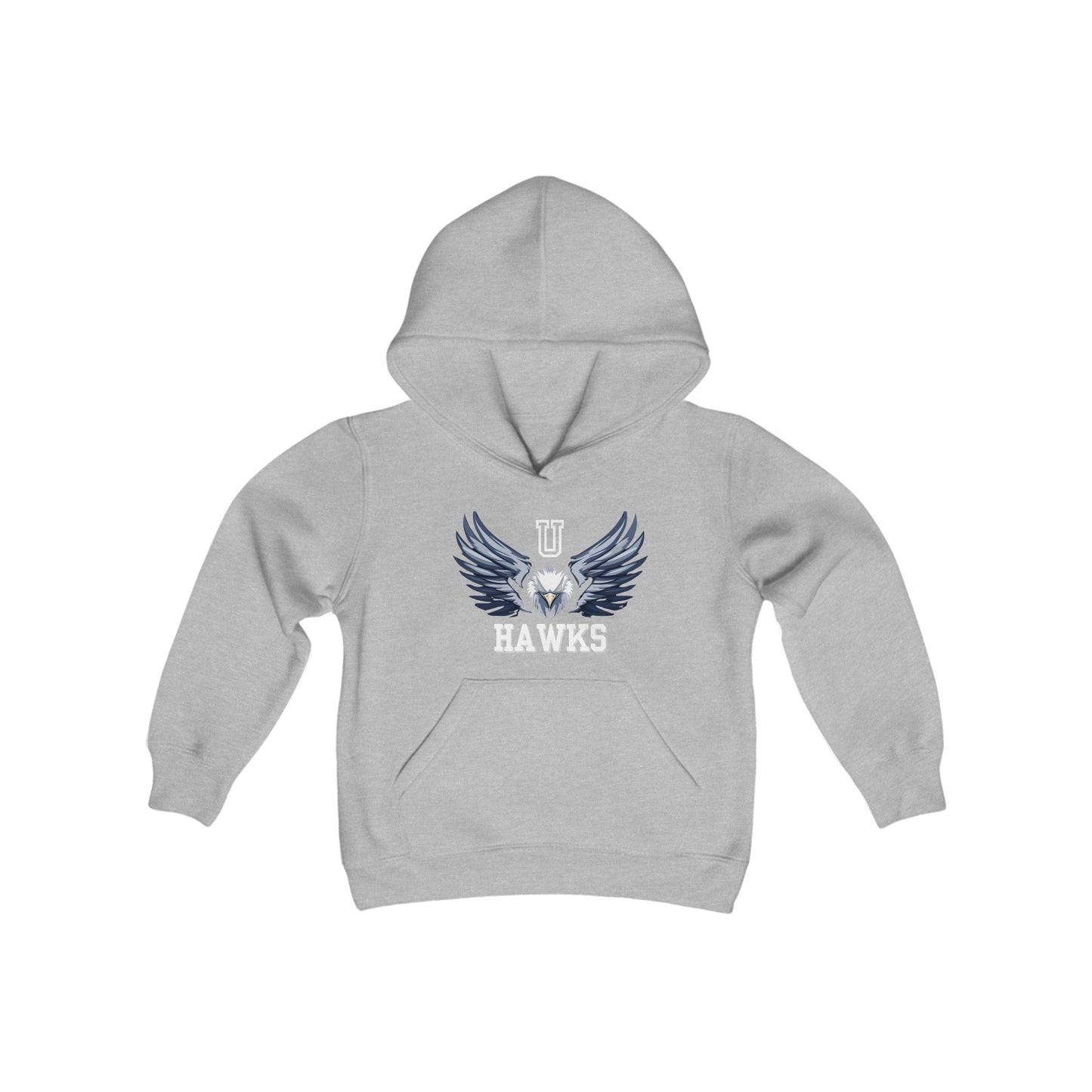 Hawks Youth Heavy Blend Hooded Sweatshirt