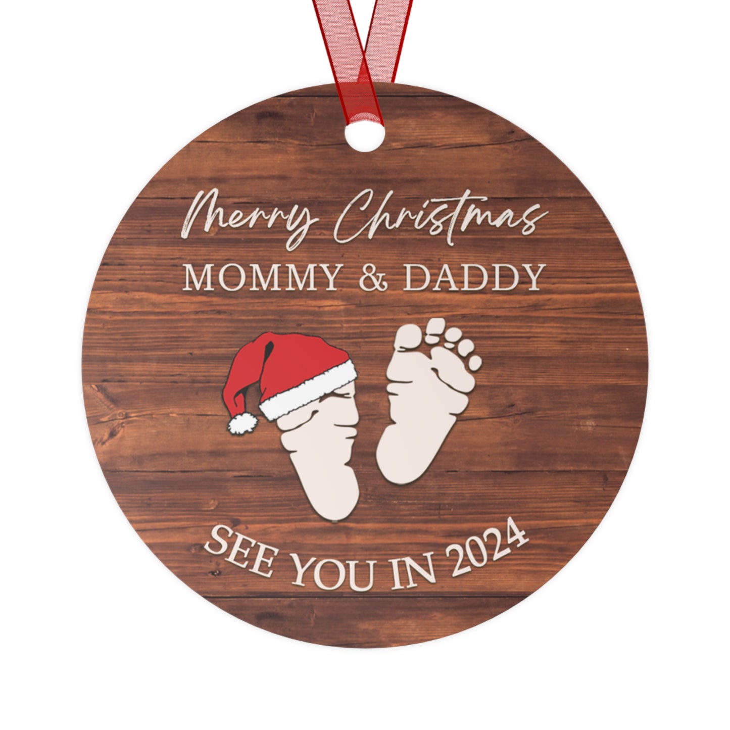 Future Mommy & Daddy Ornament