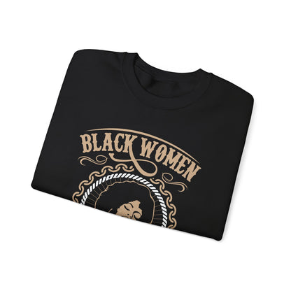 Empowering Black Women Crewneck Sweatshirt