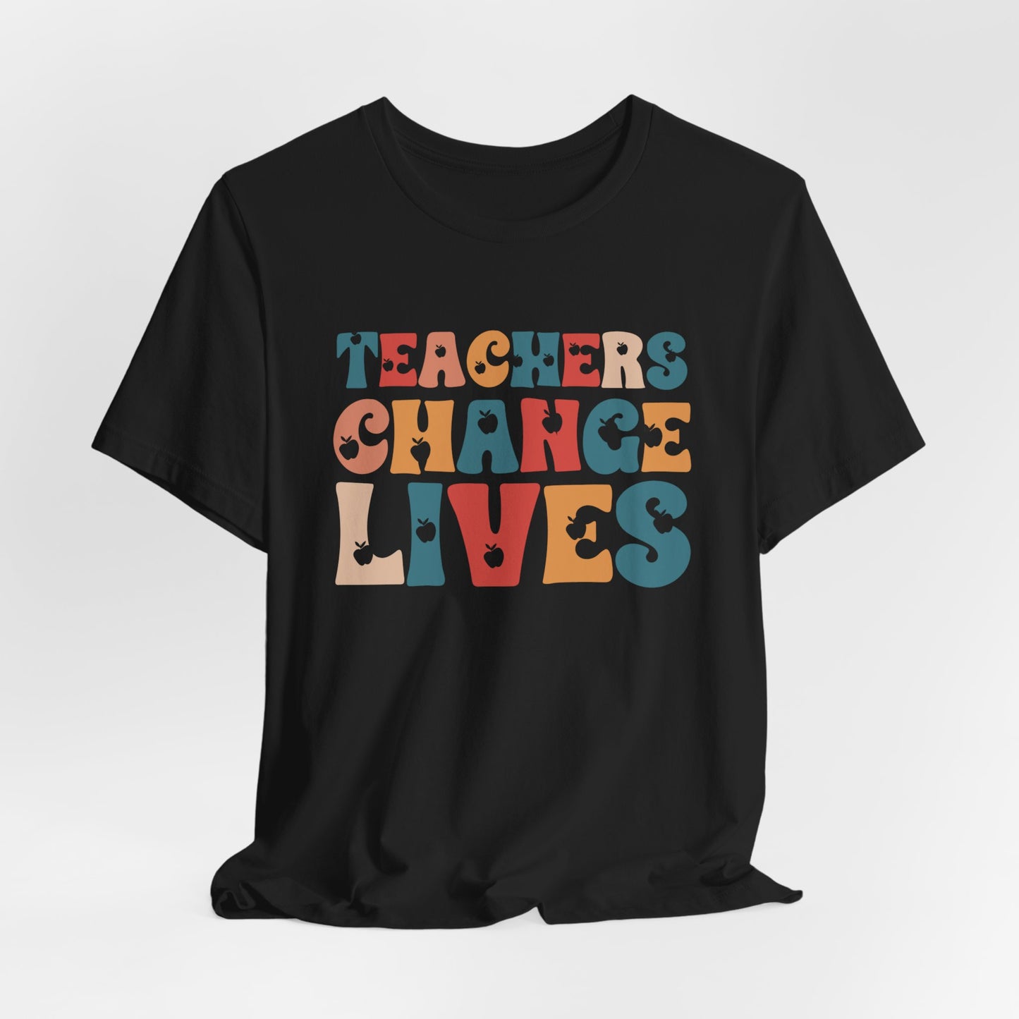 Retro Teachers Change Lives Tee