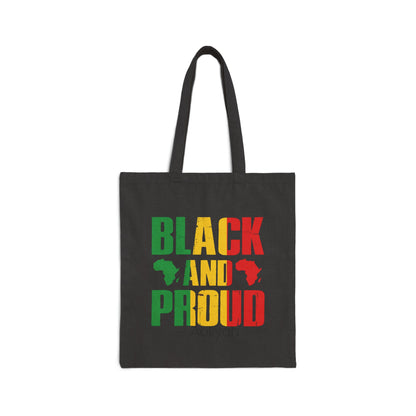 Black and Proud Tote Bag