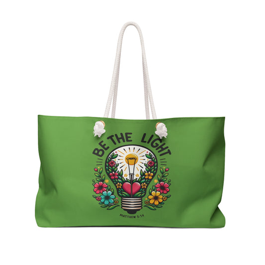 Be The Light Weekender Bag