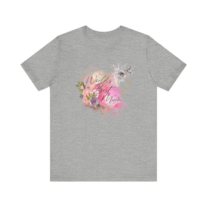 World's Best Mom Floral Shirt