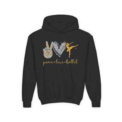 Youth Peace Love Ballet Hoodie