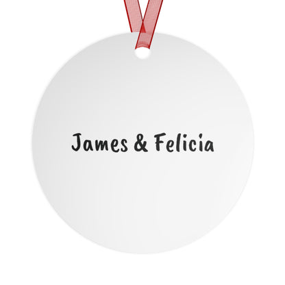 Our 1st Christmas Engaged Ornament