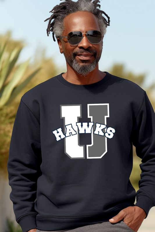 Hawks Unisex Crew Sweatshirt