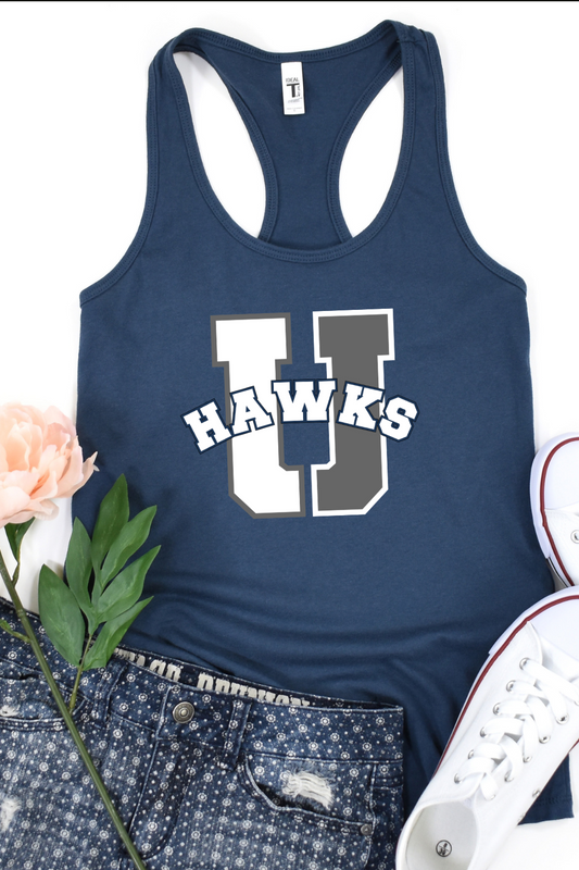 Hawks Women's Ideal Racerback Tank (Next Level)