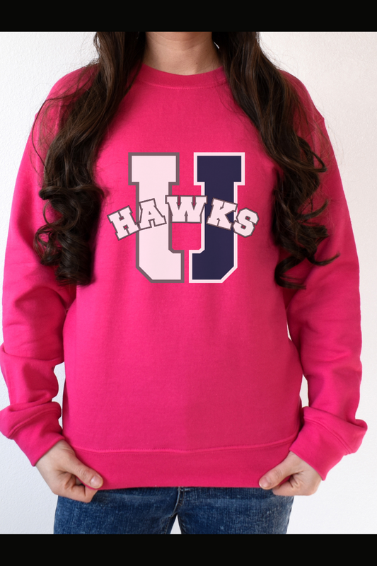 Hawks Unisex Crew Sweatshirt