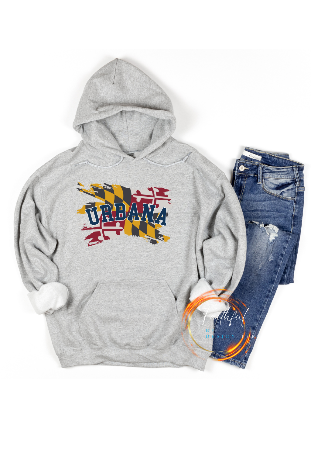 Maryland Urbana Hoodie & Crew Sweatshirt (Adult & Youth)