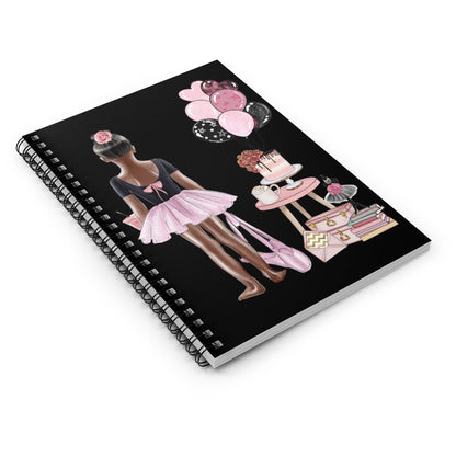 Black Ballerina Notebook