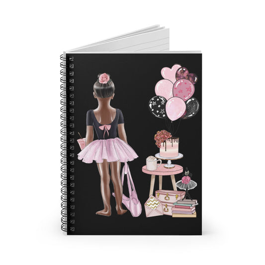 Black Ballerina Notebook