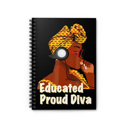 Educated Proud Diva Notebook