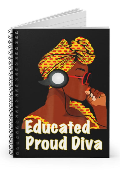 educated proud diva notebook