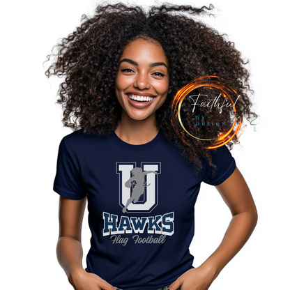 Hawks Flag Football Women's Softstyle Shirt