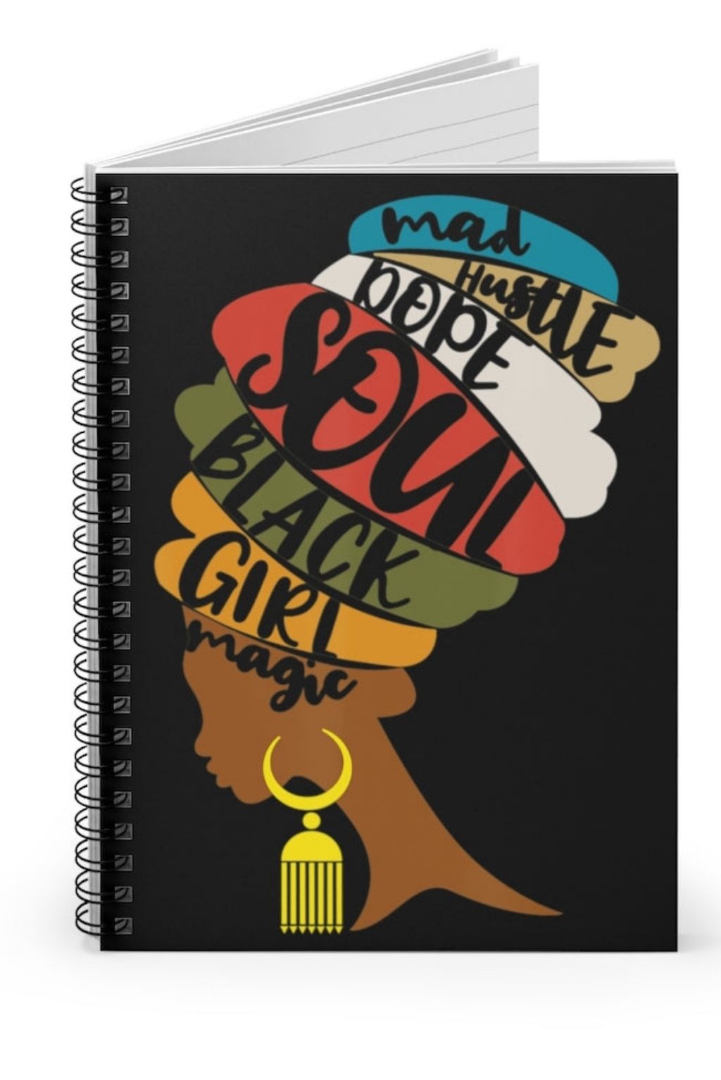 Mad Hustle Dope Soul Notebook