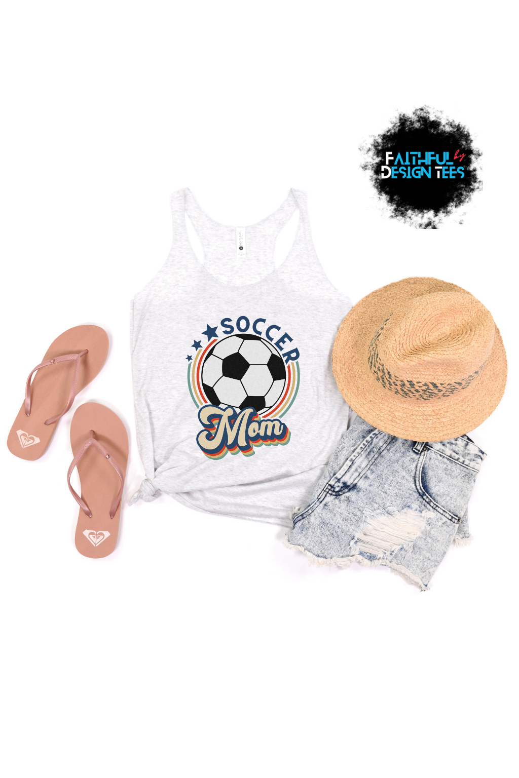 Retro Soccer Mom Tank