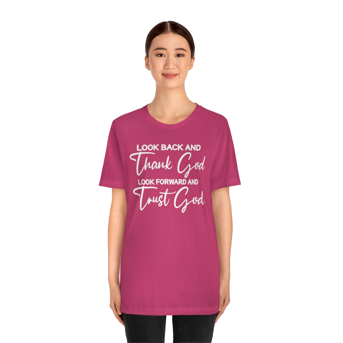 Look Back and Thank God Tee