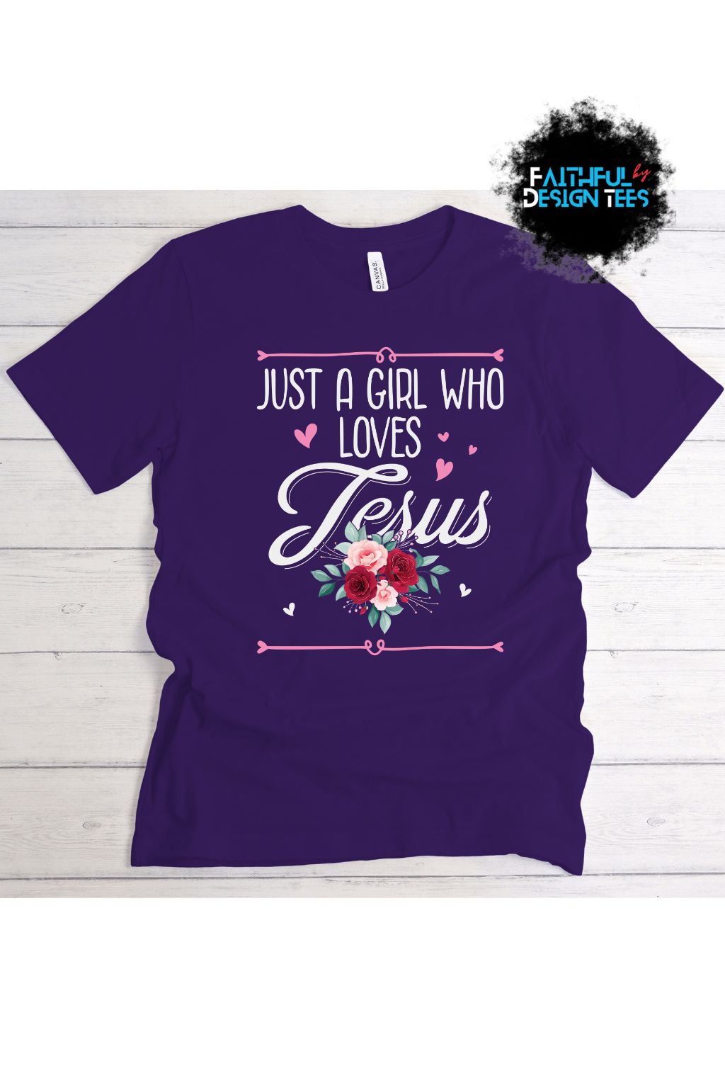 Just a Girl Who Loves Jesus Tee