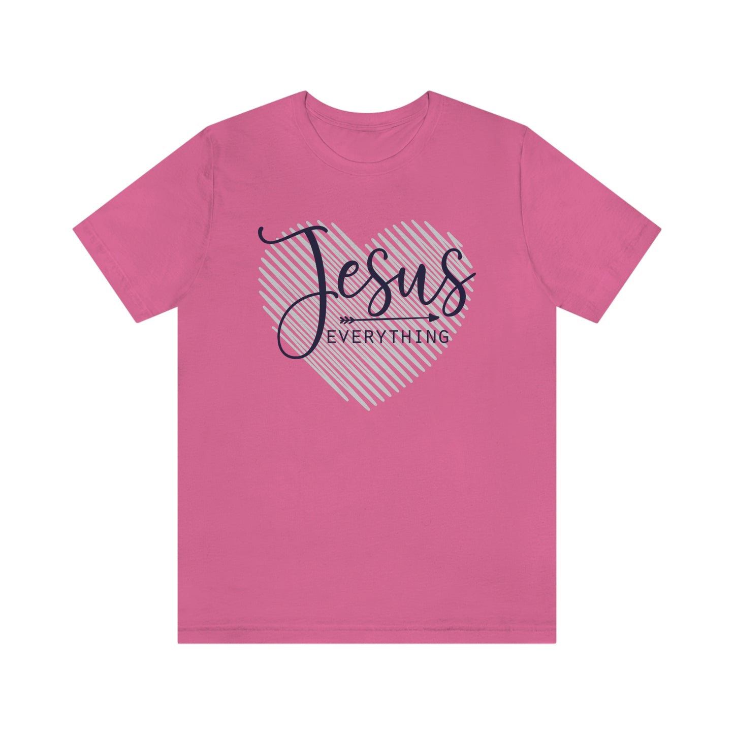 Jesus Over Everything Heart Shirt