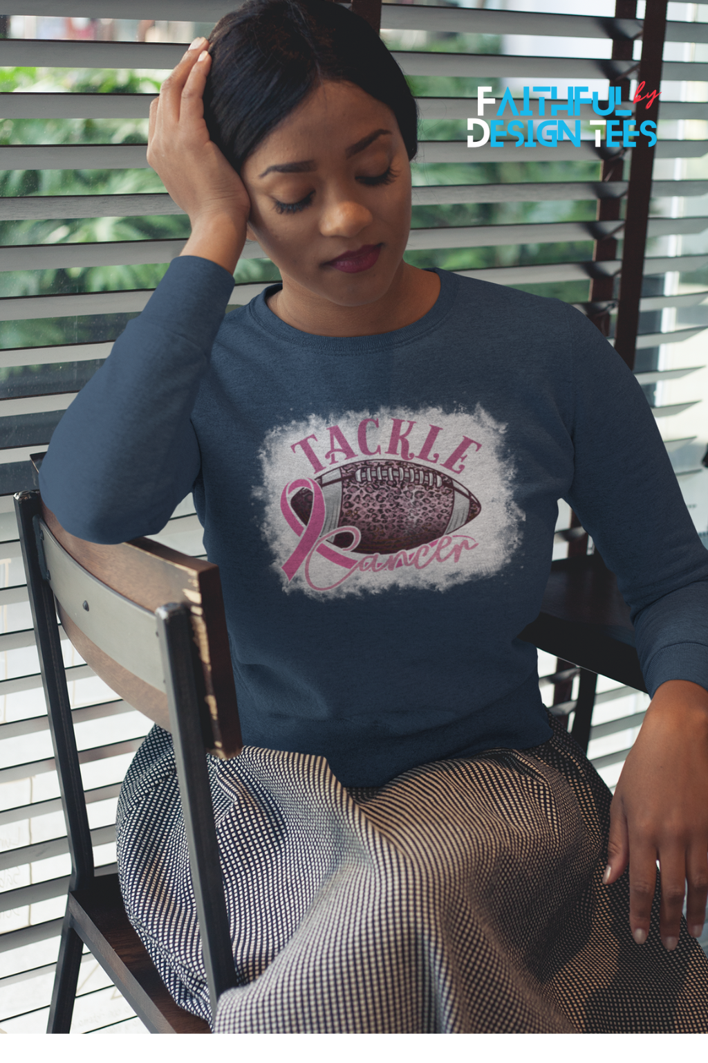 Tackle Cancer Crewneck Sweatshirt