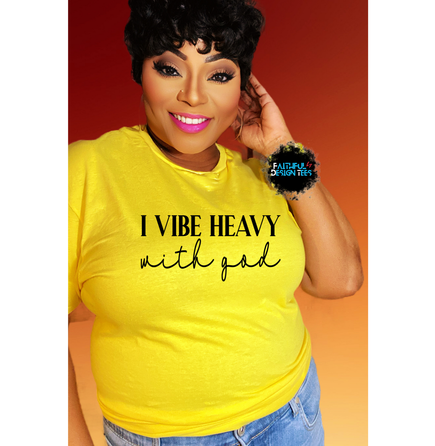 I Vibe Heavy With God Shirt