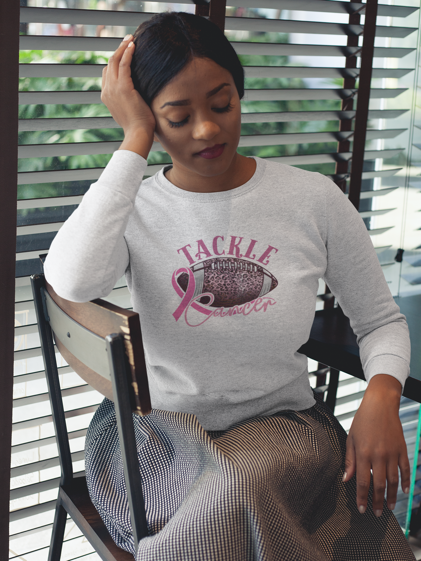 Tackle Cancer Crewneck Sweatshirt